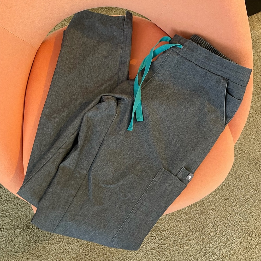 Figs XXS Graphite Zamora straight leg scrub pants